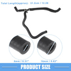 Radiator Coolant Hose No. 17127576363 for BMW 550i (2011–2013)