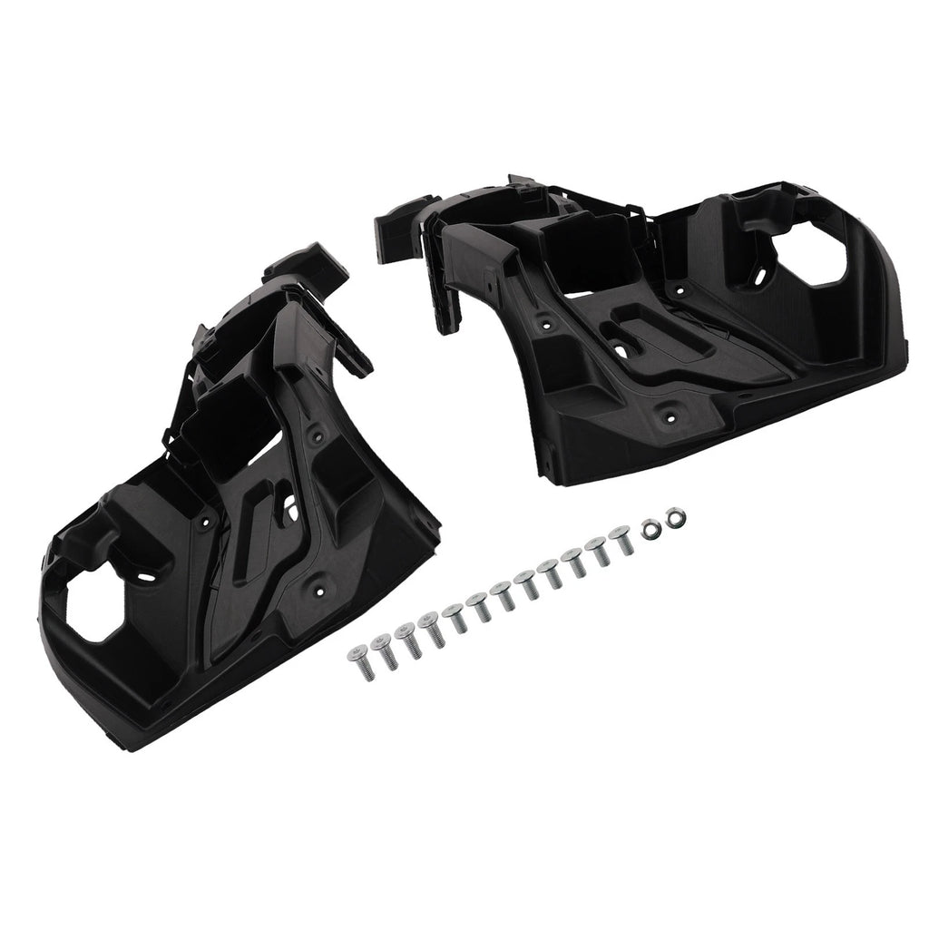 Bumper End Bracket Rear Black for Toyota Tacoma (2016–2023) TO1105136