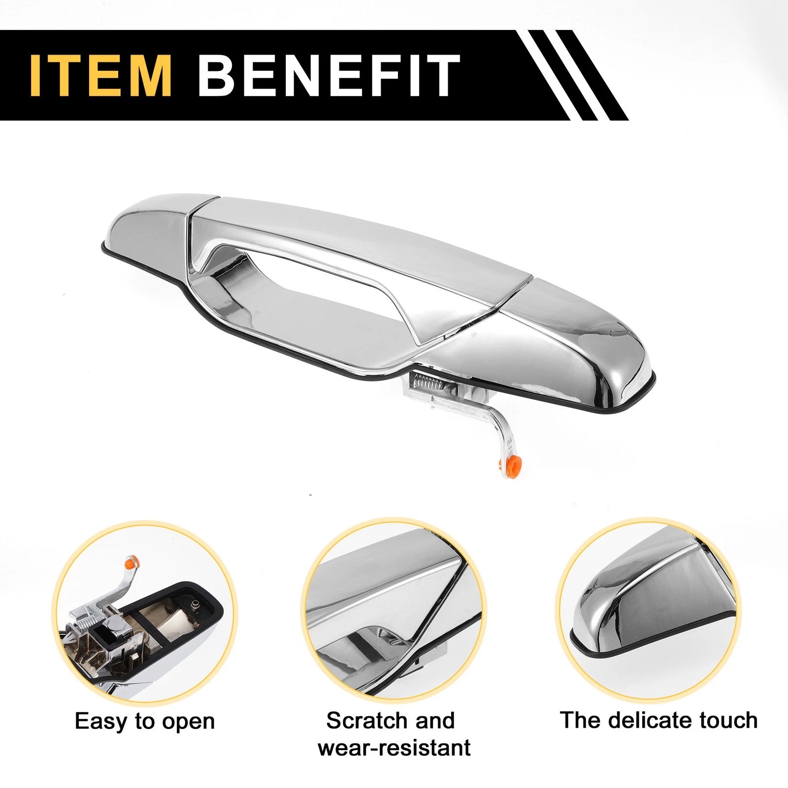 Front Right Exterior Door Handle for Cadillac Escalade, Chevrolet Avalanche (2002–2013)