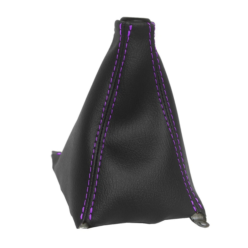 Manual Shift Boot Cover for Acura Integra (1990–1993) Purple Stitch