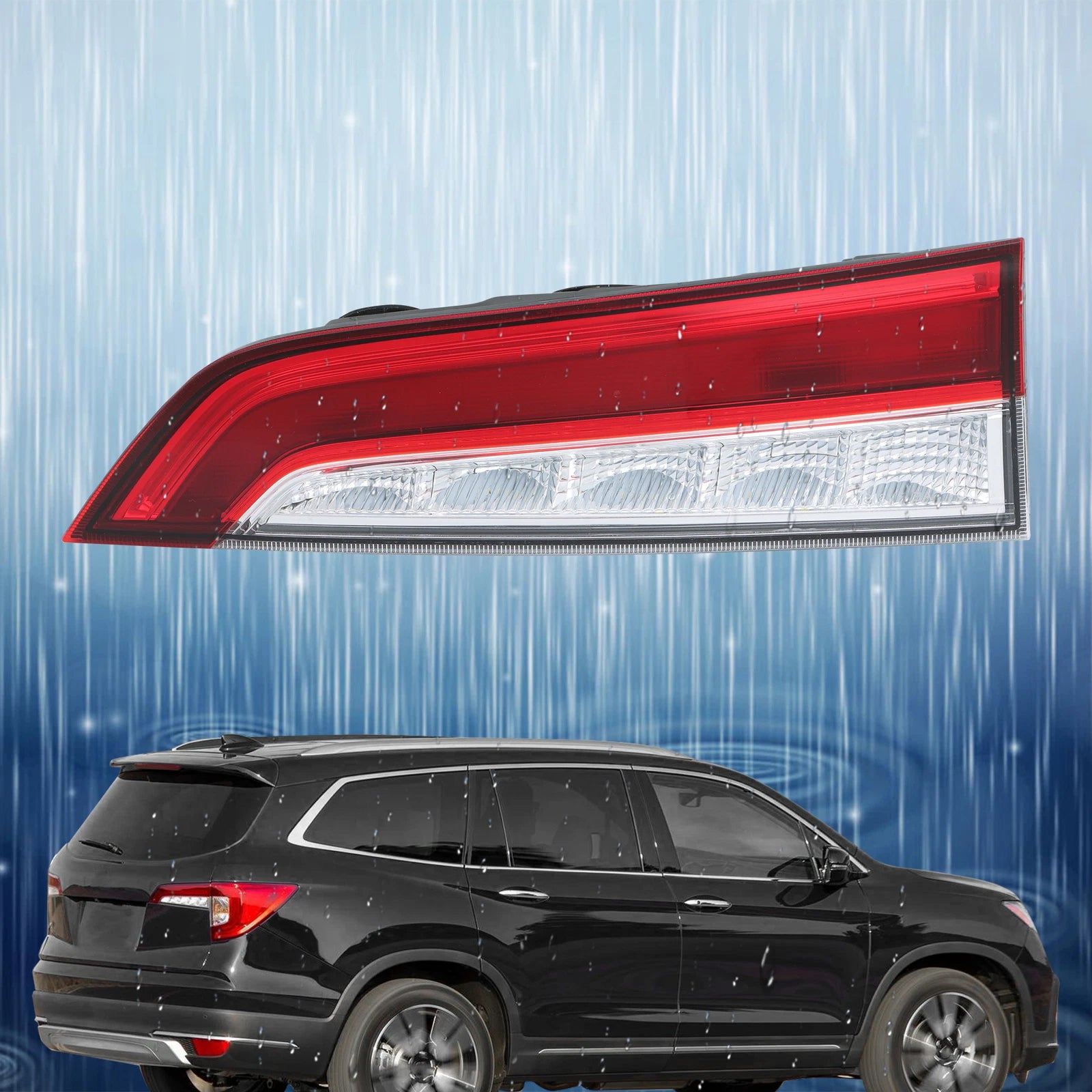 Tail Light Assembly for Honda Pilot (2019–2021) Right Inner Red
