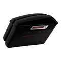 Hard Saddlebags for Harley Touring Street Road Glide (2014–2023) Black Denim