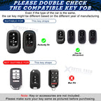 Key Fob Case Protector Keychain Set for Honda Civic Accord (2022-2026)