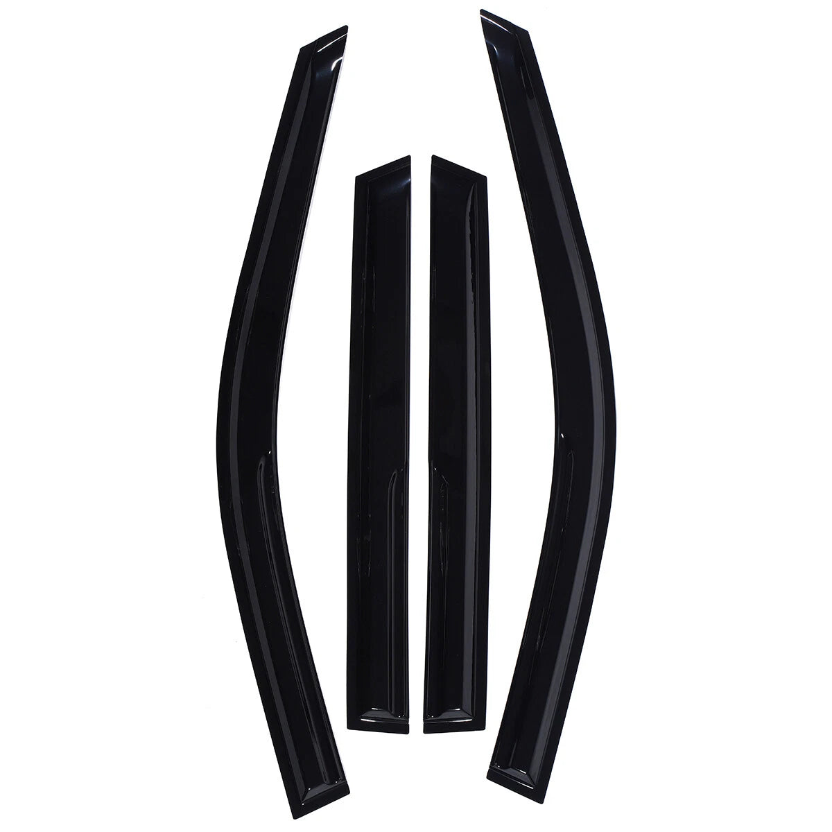 Set of 4 Window Visors for Jeep Grand Cherokee (2011–2021)