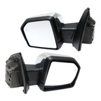 Power Mirror Set for Ford F-150 (2015–2018) Power Fold, Memory, Chrome
