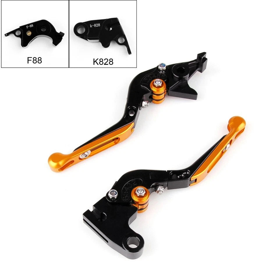 Adjustable Folding Brake Clutch Levers for Kawasaki ZX10R Z1000 (2006–2023)