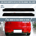 2X Smoked LED Rear Bumper Reflector Tail Light for Mazda 3 (2005–2009)