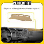 Dash Cover Mat for Chevy Silverado 1500 2500 Tahoe (2001–2006)