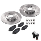 Rear Brake Rotors and Pads Kit for Dodge Grand Caravan Journey (2012–2020) S53069