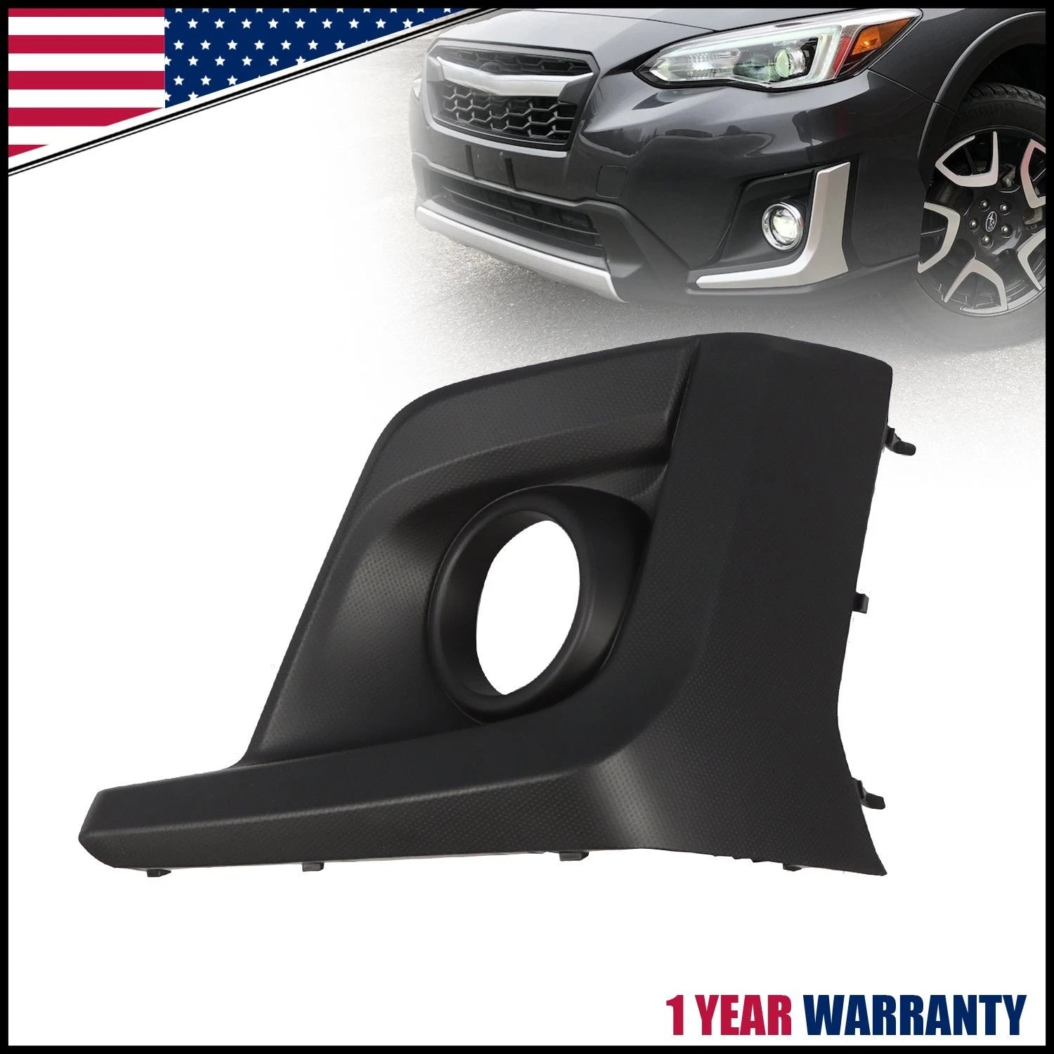 Driver Side Fog Light Bezel Cover for Subaru Crosstrek (2018–2020) 57731FL092