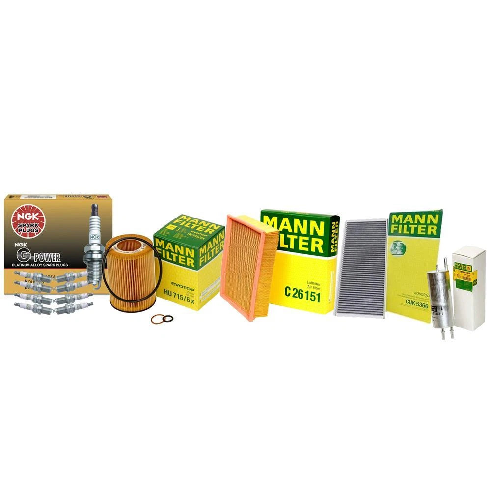 Tune-Up Kit with Mann Filters & NGK Spark Plugs for BMW X5 E53 (2000–2006)