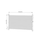 Replacement A C Condenser for Acura CL (1997–1997)