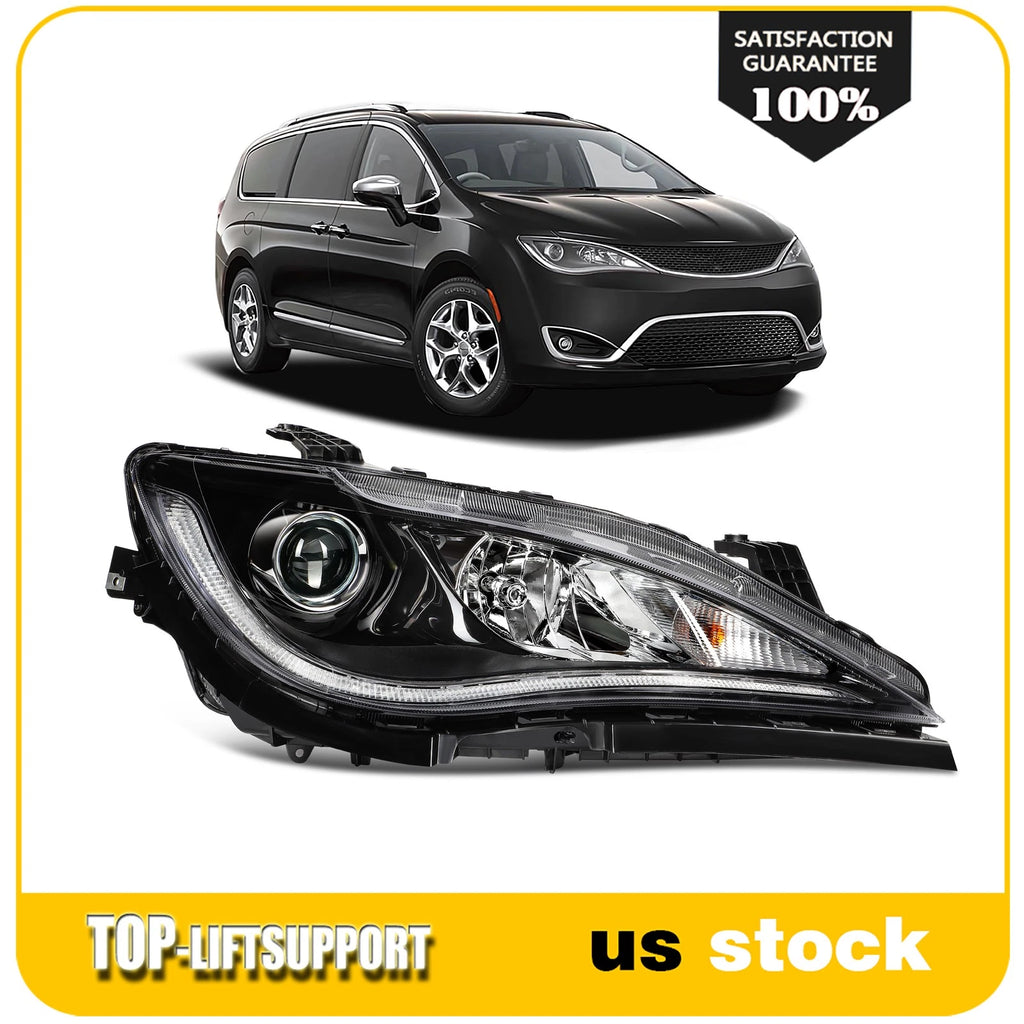 Passenger Right Headlight Assembly for Chrysler Pacifica (2017–2020) w/Projector