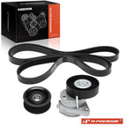3X Serpentine Belt Drive Component Kit for Mercedes-Benz C280 C43 AMG (1994–2000)