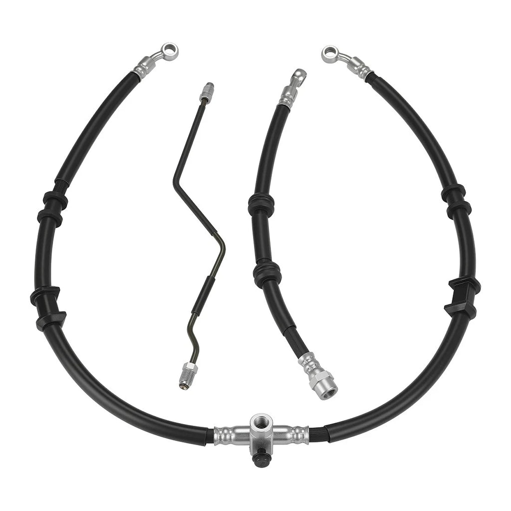 Front Brake Hose Lines w/ Pipe Kit for Honda Sportrax 250 TRX250EX (2001–2005)