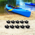 Set of 10 Elastic Rope Mount Safety Buckle Hooks with Screws