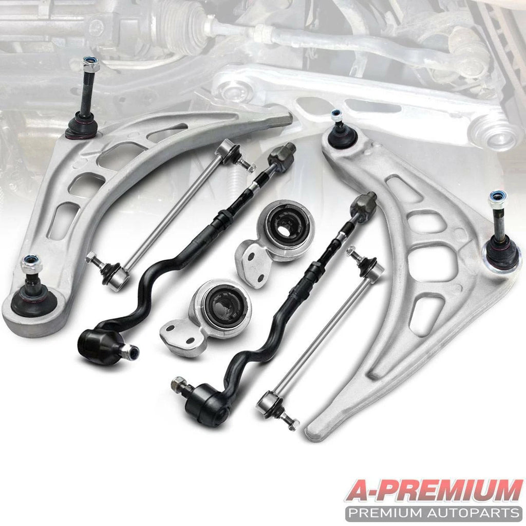 Set of 8 Front Lower Control Arm Sway Bar Links for BMW 325Ci 325i (2001–2006)