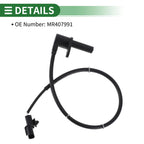 ABS Wheel Speed Sensor No.MR407991 for Mitsubishi Space Runner (1991–1998)