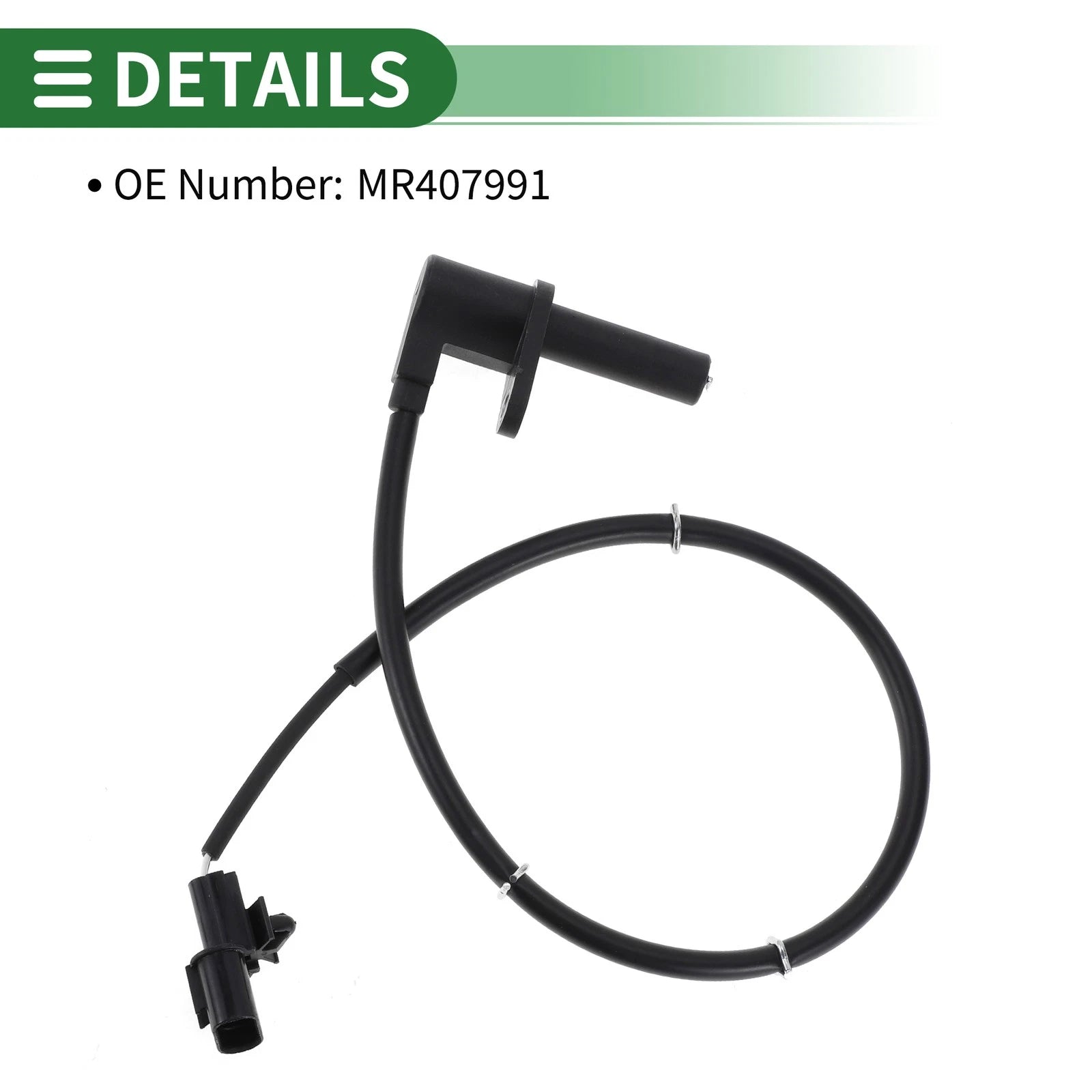 ABS Wheel Speed Sensor No.MR407991 for Mitsubishi Space Runner (1991–1998)