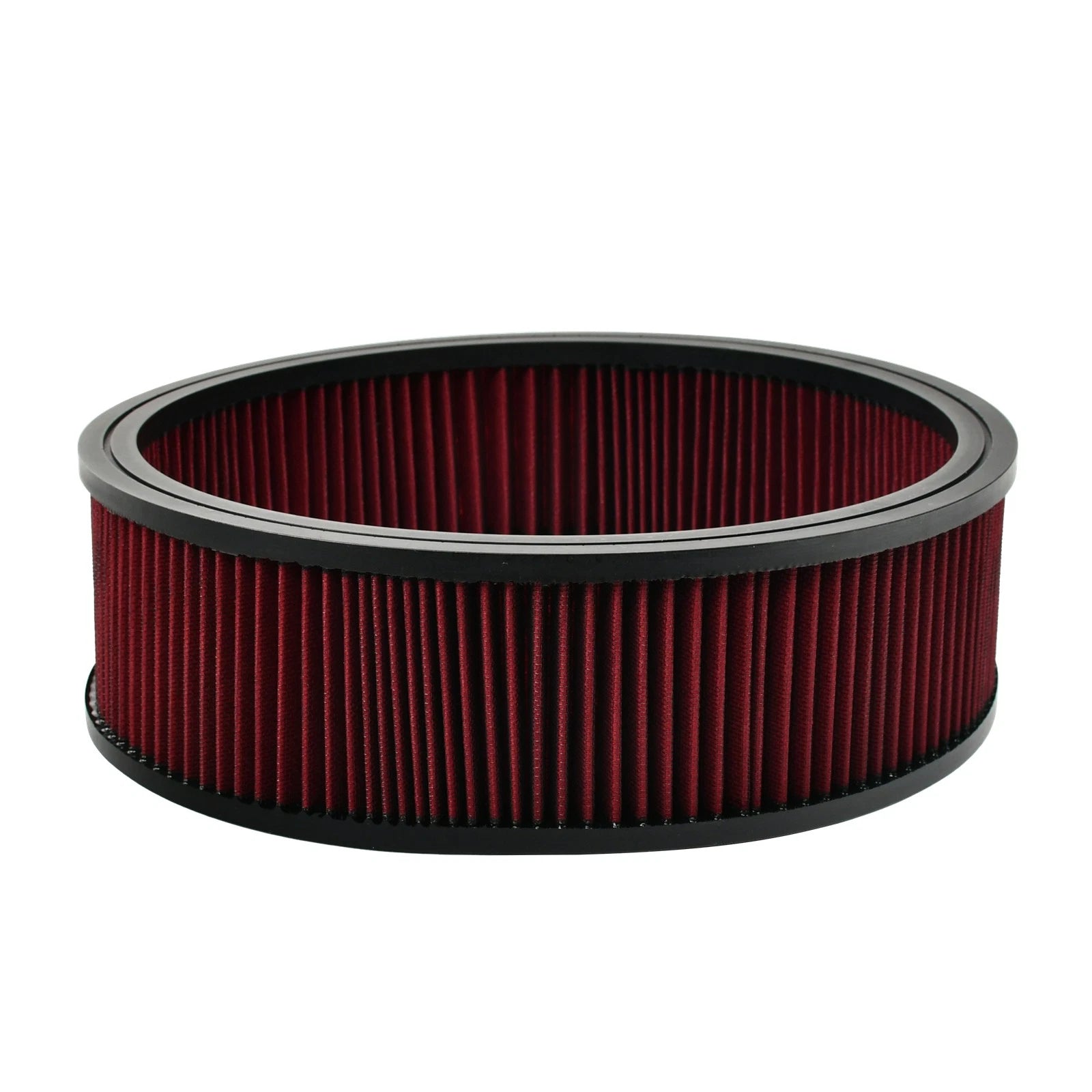 14" x 4" Round Washable Air Cleaner Filter Element for Street Hot Rat Rod