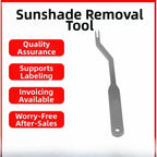Sun Visor Pry Bar Tool for Car Interior Repair (Stainless Steel)
