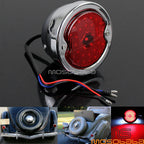 Chrome LED Tail Light Indicator Red Lens for Ford Pick-ups (1933-1936)