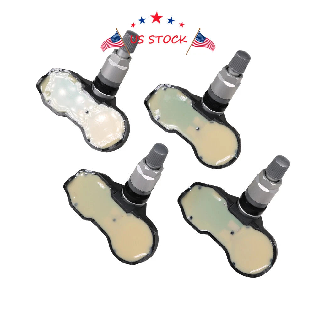 Set of 4 Tire Pressure Sensors for Audi A4 A6 A8 VW Porsche 911 (2010–2020)