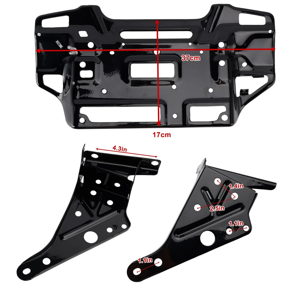 Set of 2 Head Brackets for Touring Street Glide (2014–2023) 57000169 57000170 57000186
