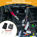 3 Pin Ignition Coil Socket Connector Plug for Nissan 