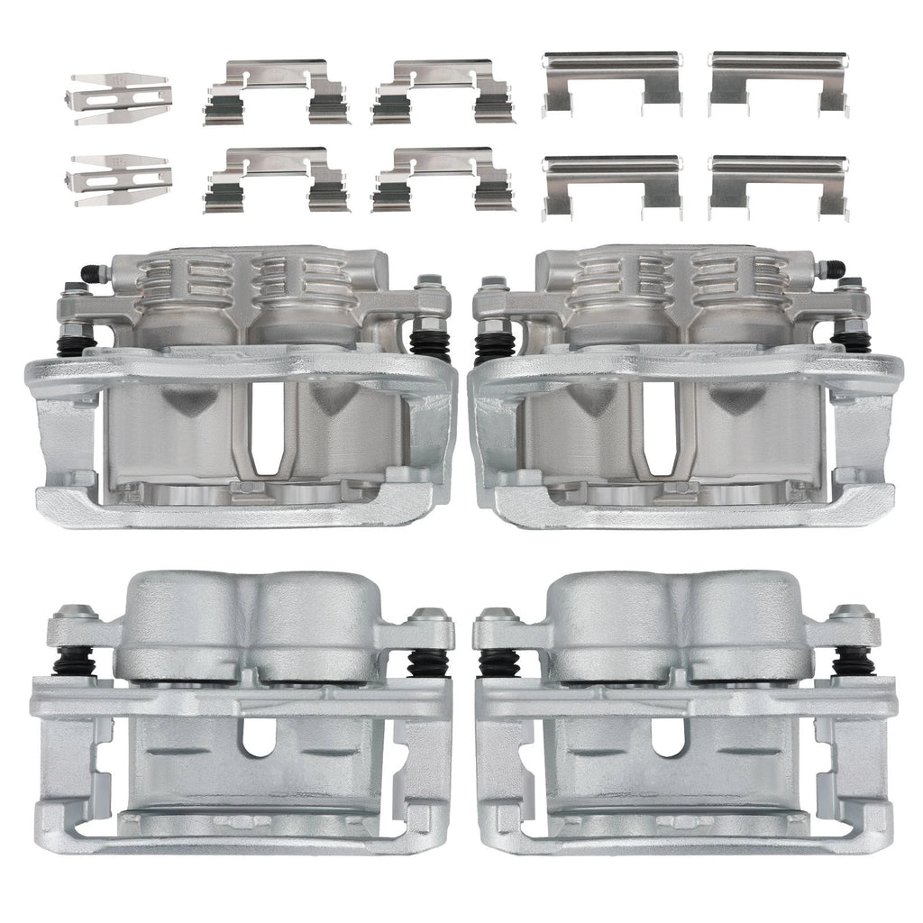 Front Rear Brake Calipers w/ Bracket for Cadillac Escalade (2002–2023)