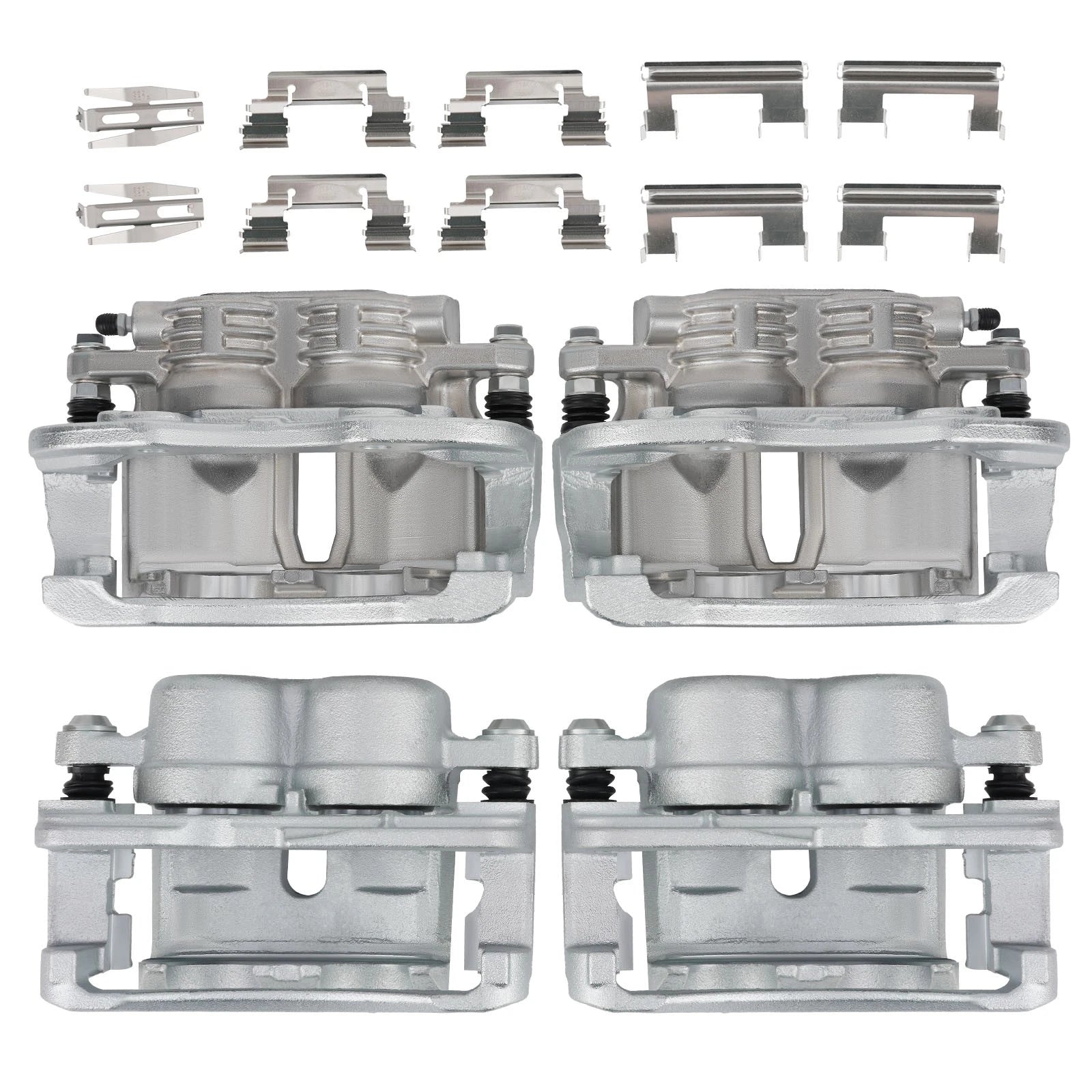 Front Rear Brake Calipers w/ Bracket for Cadillac Escalade (2002–2023)