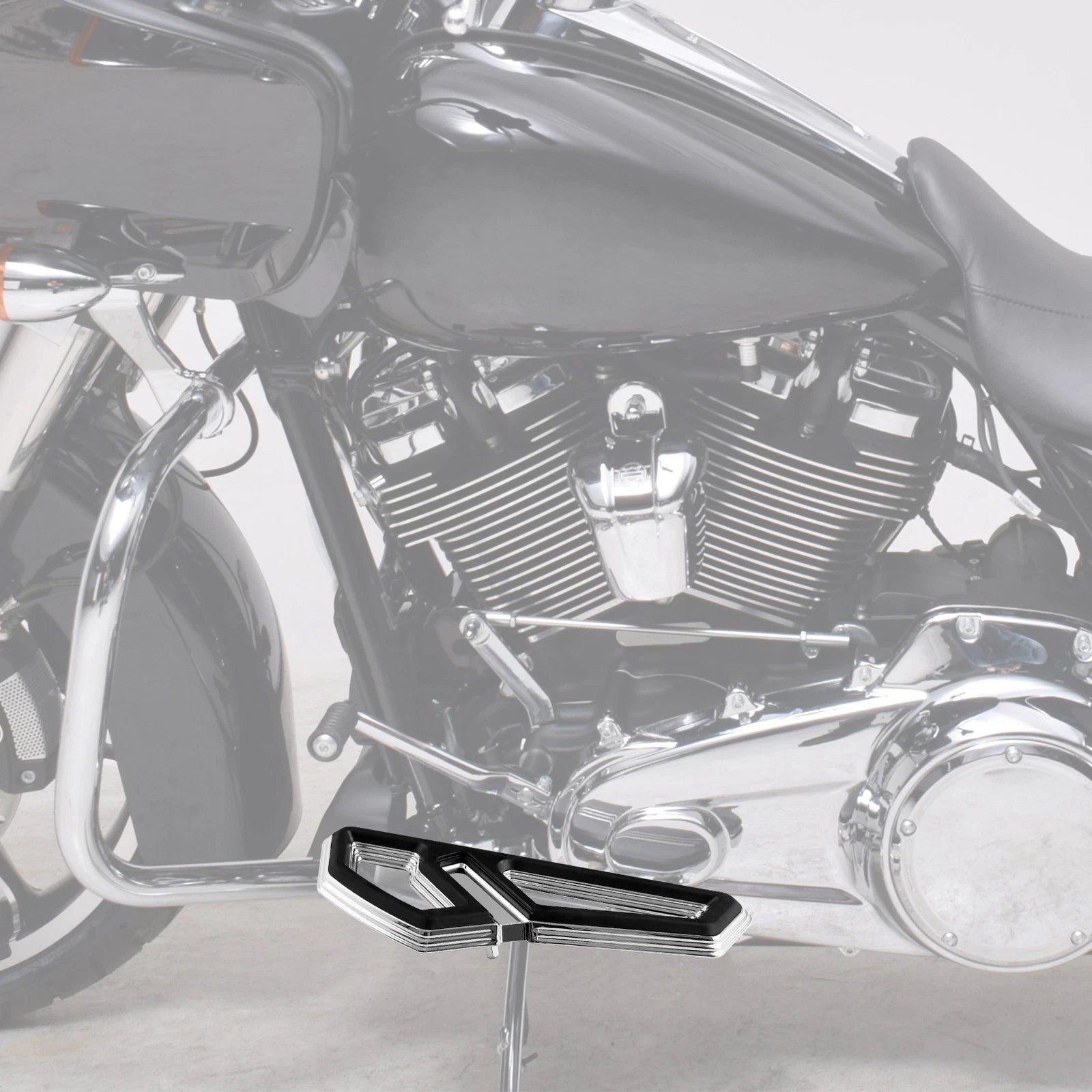 Chrome Rider Driver Floorboard Footboard for Harley Electra Road Glide (2000–Up)
