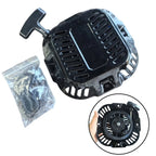 Recoil Starter Kit for 196cc 208cc 212cc Engines (Metal Housing, Integrated Coil Spring)