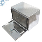 Aluminum Truck Bed Tool Box for Trailer Storage (24" x 17" x 18")