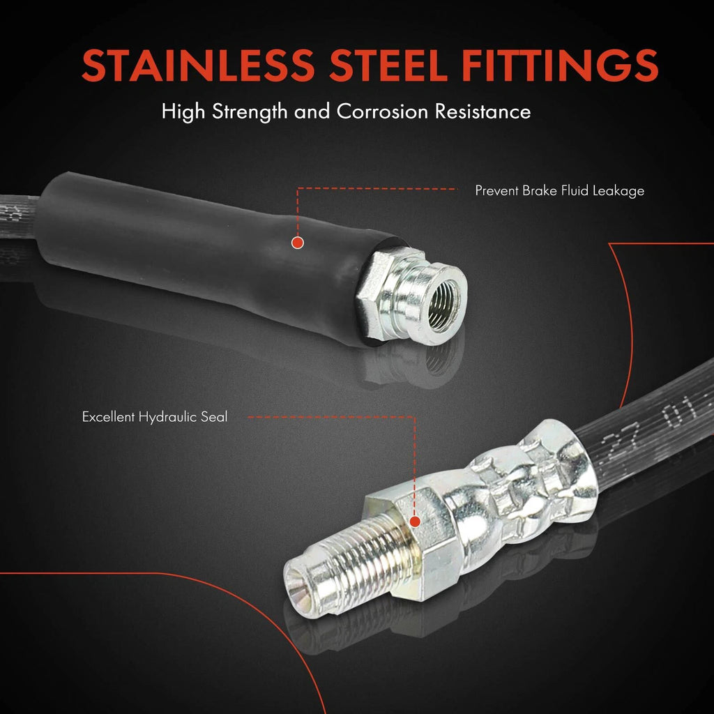 Front Outer Brake Hydraulic Hose for Jeep Renegade (2015)