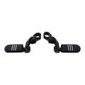Black Engine Guard Highway Bar Footpegs for Harley Electra Glide (1997-2008)