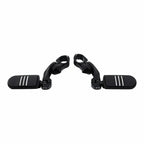 Black Engine Guard Highway Bar Footpegs for Harley Electra Glide (1997-2008)