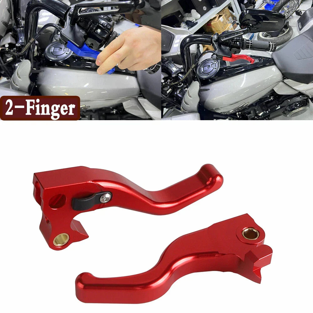 Hand Brake Clutch Lever Set for Harley Sportster Low SuperLow XL883L XL883N (2007-2023)