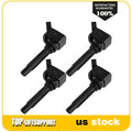 Set of 4 Ignition Coils for Volkswagen Jetta 1.4L (2016–2019)