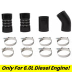 Turbo Intercooler Pipe Boot Clamps Kit for Ford F250-F550 (2003–2007)