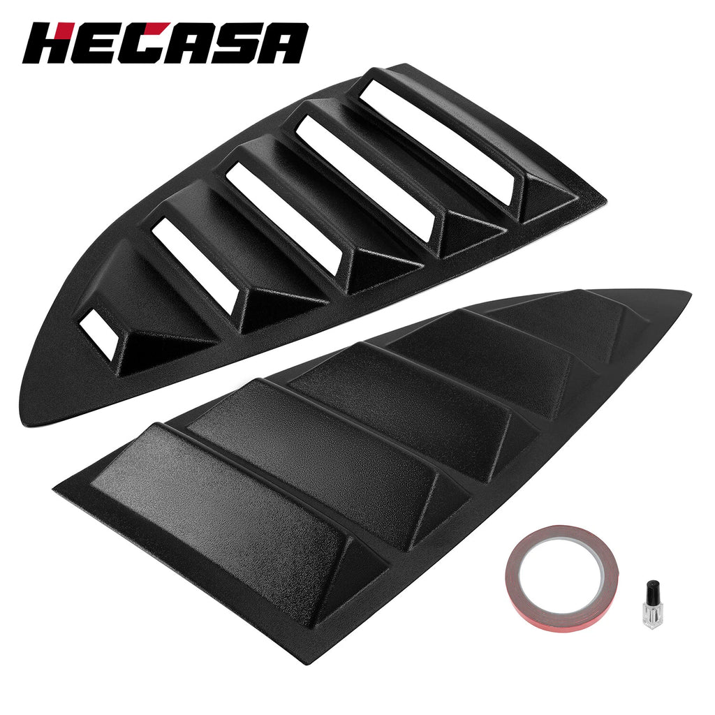 Side Window Louvers Sun Shade ABS for Hyundai Genesis Coupe (2010–2016)
