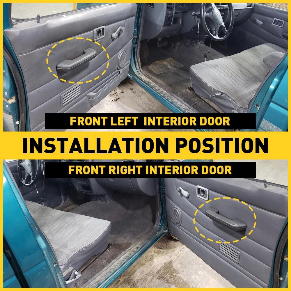 Front Inside Door Handle Set for Nissan Hardbody D21 Frontier (1986-1997)