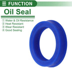Set of 5 Oil Seal Rotary Shaft Seal 36x48x10mm High Pressure TPU