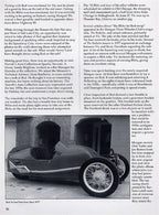 Morgan Three Wheeler Racing & Restoration Book