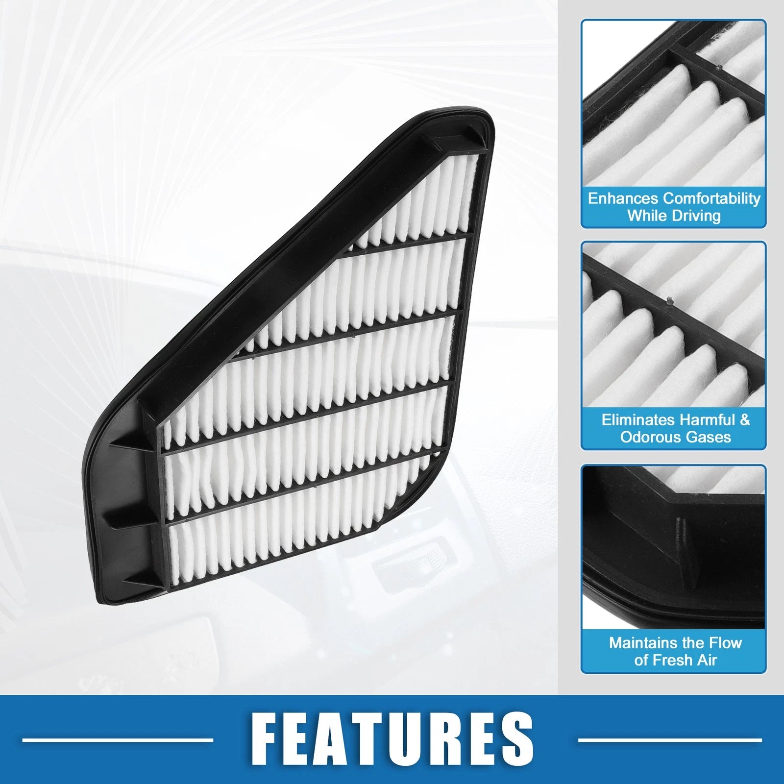 Cabin Air Filter No.15278634 & Engine Air Filter for Buick Enclave (2008–2017)