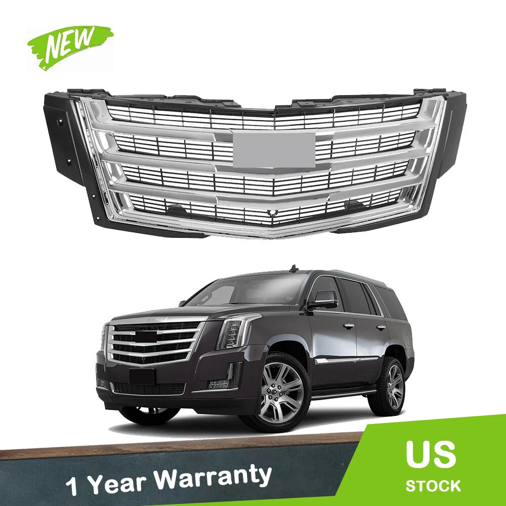 Front Bumper Grille Chrome for Cadillac Escalade (2015–2020) 84051291