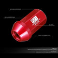 Set of 20 Closed End Lug Nuts M12 X1.25 25mm OD for J2 Engineering