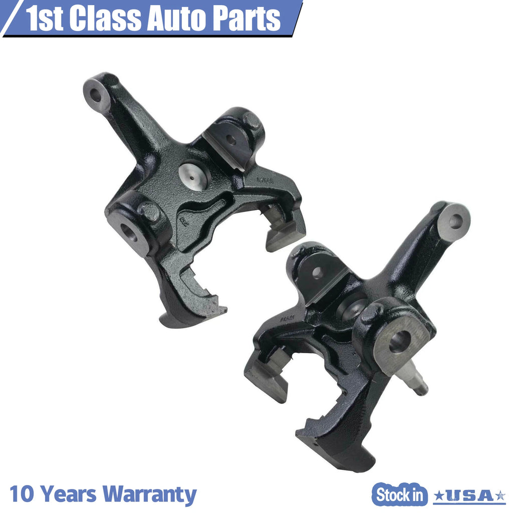 Set of 2 Drop Spindles for Chevy GMC C30 C3500 2WD (1975–1991)