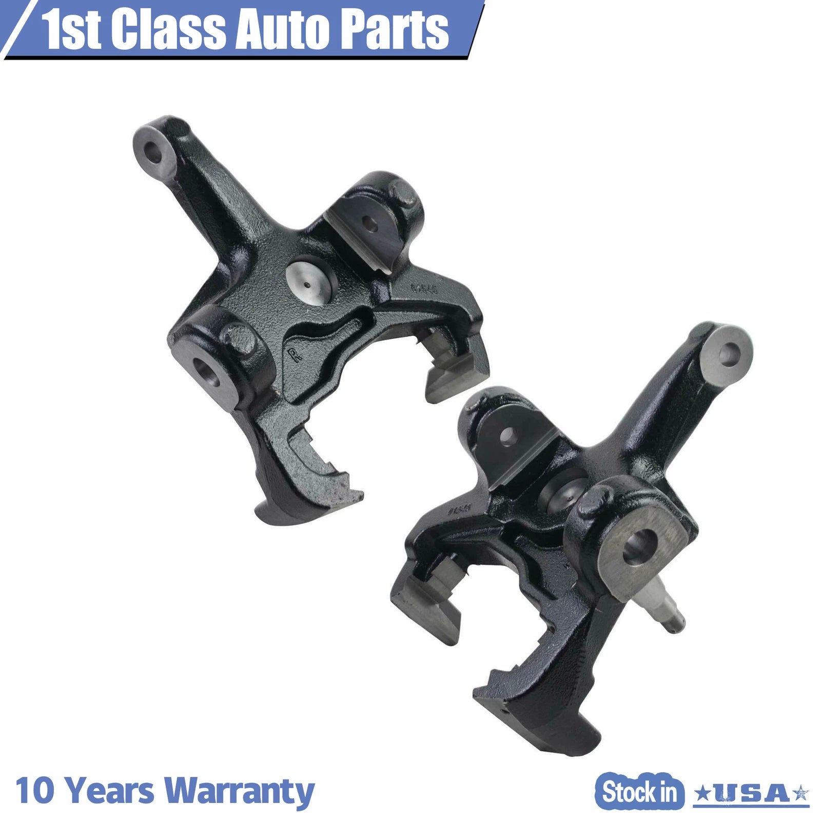 Set of 2 Drop Spindles for Chevy GMC C30 C3500 2WD (1975–1991)