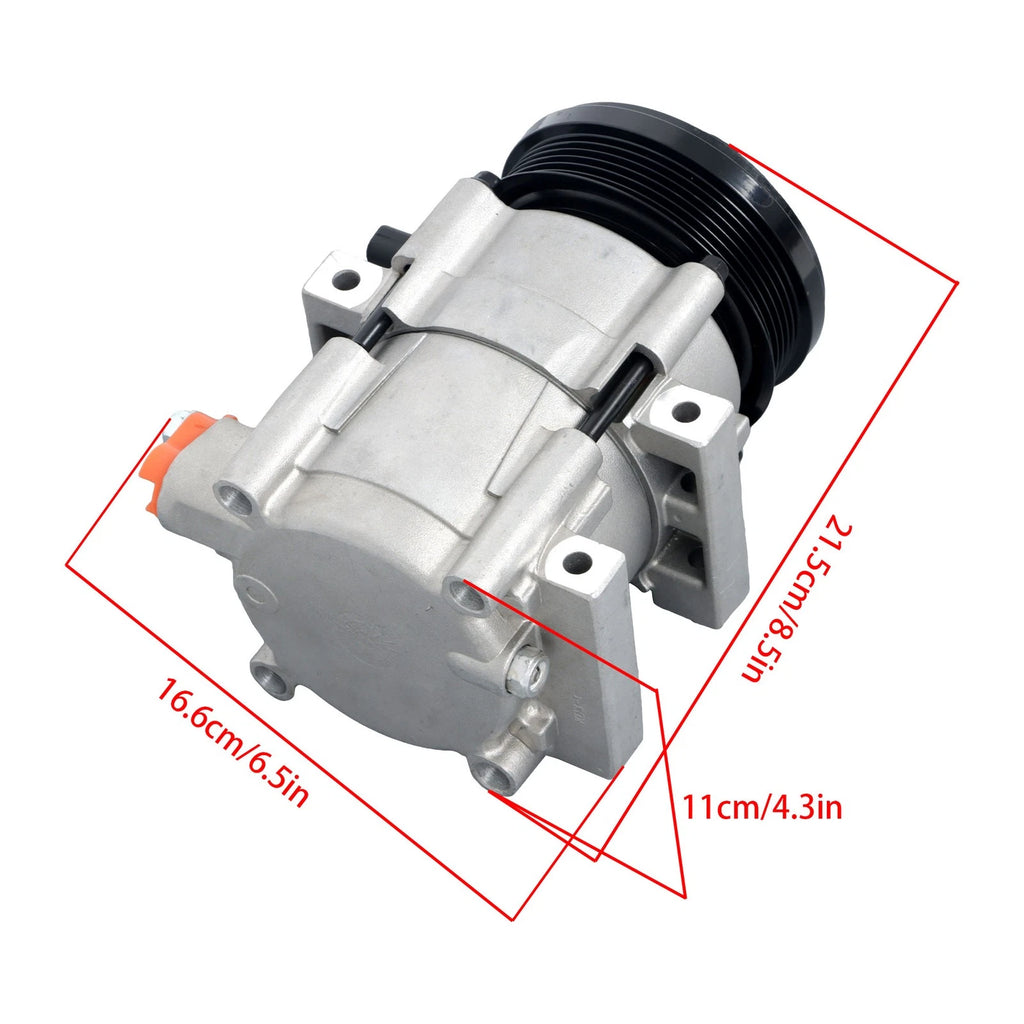 A/C Compressor for Ford Explorer Mercury Mountaineer Lincoln Town (2006–2010)